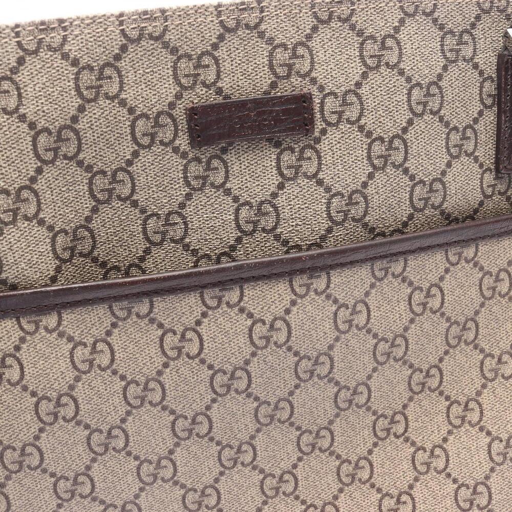 GUCCI Brown Leather Shoulder Bag - Picture 7 of 8